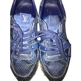Louis Vuitton-tênis-Azul