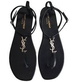 Saint Laurent-Sandals-Black