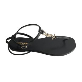Saint Laurent-Sandals-Black