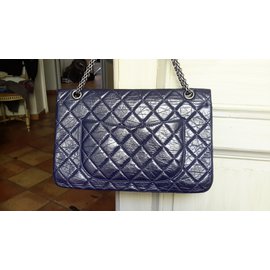 Chanel-2.55 Reedición-Azul marino