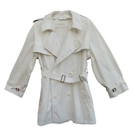 Hermès Trench Coats Branco