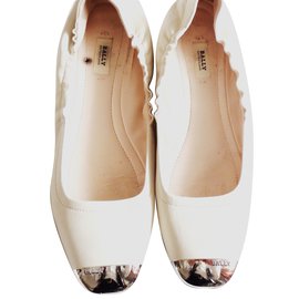 Bally Sapatilhas de ballet Branco