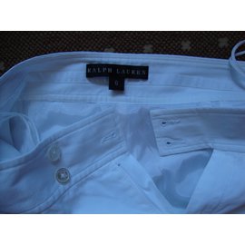 Ralph Lauren-Pantalon classique-Blanc