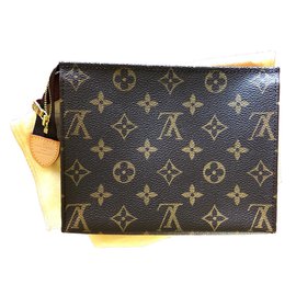 Louis Vuitton-Louis Vuitton toiletry pouch 19-Brown