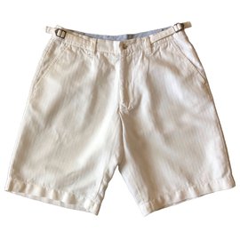 Massimo Dutti Men Shorts White