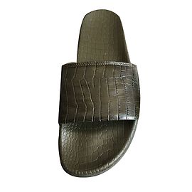 Zara Sandalen Grün