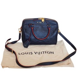 Louis Vuitton-SPEEDY BANDOULIÈRE 25-Blue
