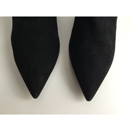 Saint Laurent-Ankle Boots-Black