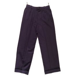 Christian Dior-Pants, leggings-Purple