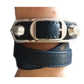 Balenciaga-Armbänder-Marineblau
