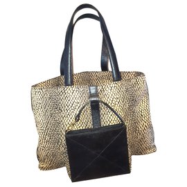 Lancel-Handbags-Python print