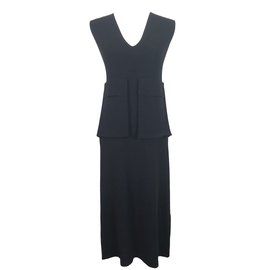 Céline-Jersey Dress-Black