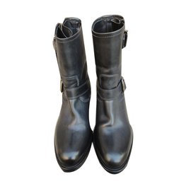 Prada-Ankle Boots-Black