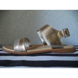 Autre Marque-Kids Sandals-Golden