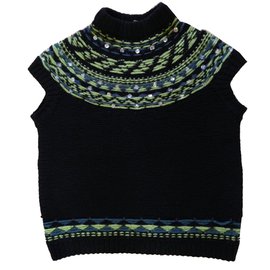 Sonia Rykiel-Knitwear-Black,Blue,Green