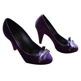 Autre Marque-Heels-Purple