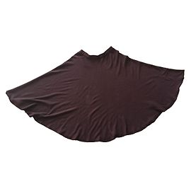 By Malene Birger Falda Sol Algodón Cachemira Rojo Oscuro Burdeos