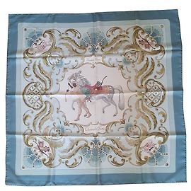 Hermès El caballo turco Azul
