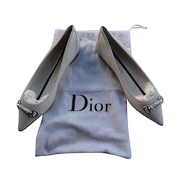 Dior-Zapatillas de ballet-Blanco