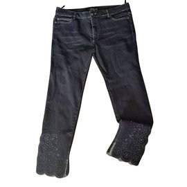 Chanel Jeans Nero