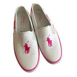 Ralph Lauren Sapatilhas de ballet Branco