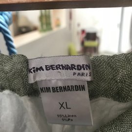 Autre Marque-Pantaloni KIM BERNARDIN-Verde