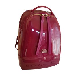 Furla-Handbag-Dark red