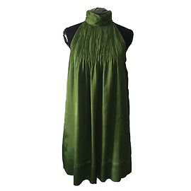 Adolfo Dominguez Kleid Grün
