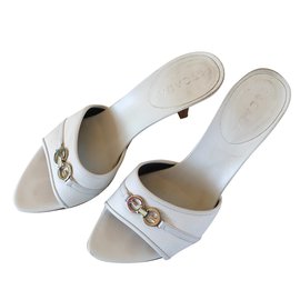 Escada Sandals White