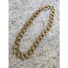 Yves Saint Laurent-necklace-Golden