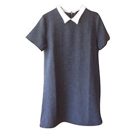 Autre Marque School Rag Jane Kleid Grau aus Polyester Grau