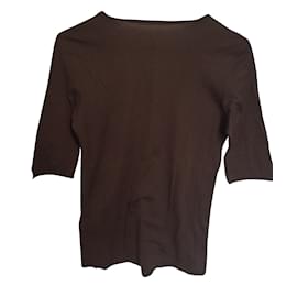 Marc Cain-T-shirt-Dark brown