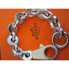 Hermès-Voltige Bracelet-Silvery