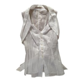 Marithé et François Girbaud Tops White