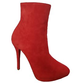 Ralph Lauren Collection Bottines Rouge