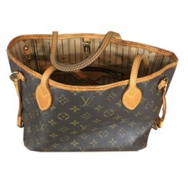 Louis Vuitton-Handbags-Light brown,Dark brown