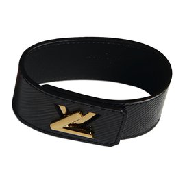 Louis Vuitton-Twist-Armband-Schwarz