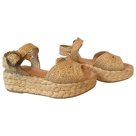 Robert Clergerie Sandals Straw