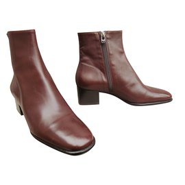 Bally-Ankle Boots-Brown