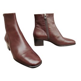 Bally Leather Ankle Boots Brown Brown