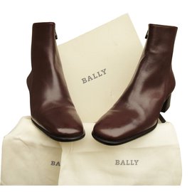 Bally-Botas de tornozelo-Marrom