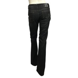 Liu.Jo-Calça jeans vintage-Preto