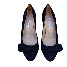 Oscar de la Renta Pumps Navy blue
