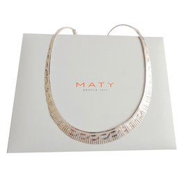 Autre Marque-Maty Necklace-Silvery