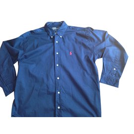 Polo Ralph Lauren-Camicia-Blu navy