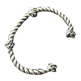 Pulsera Twist Aurelie Bidermann plateada Plata