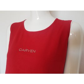 Carven-Top-Red