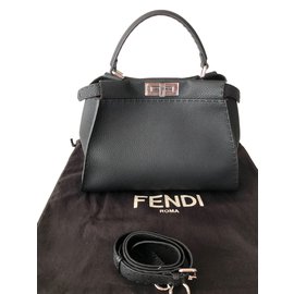 Fendi-Handbags-Black