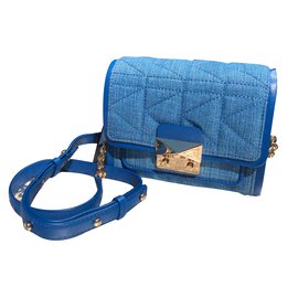 Karl Lagerfeld-Handtasche-Blau