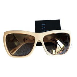 Lanvin-Sonnenbrille-Beige